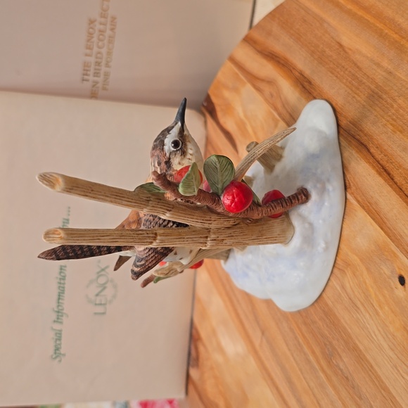 1990's Lenox Fine Porcelain Garden Bird Collection Marsh Wren - Picture 14 of 15